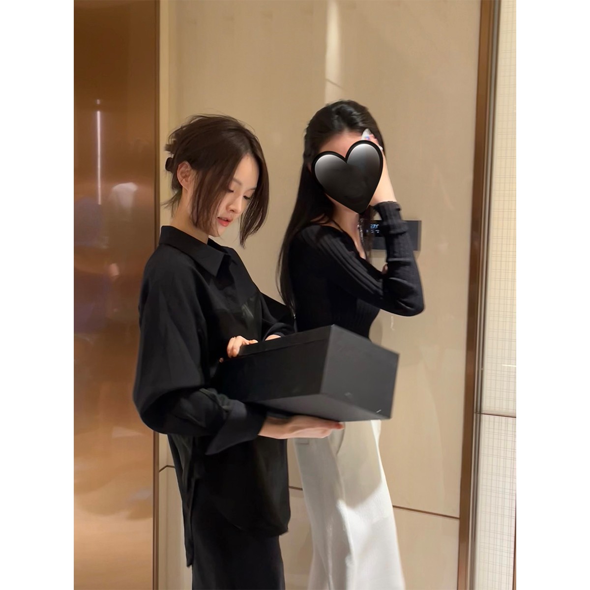 FORNI 回忆杀  衬衫长裙套装气质