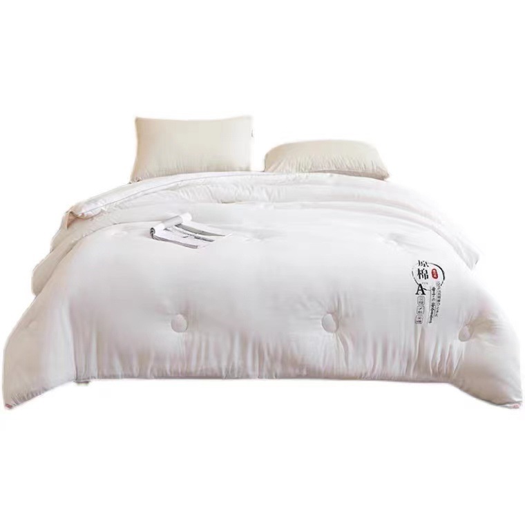 A类母婴级原棉大豆纤维被夏被空调被夏凉被春秋被芯冬被四季被子