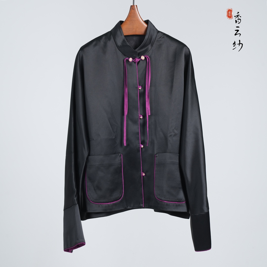 【走心非遗】香云纱外套23ZWF087