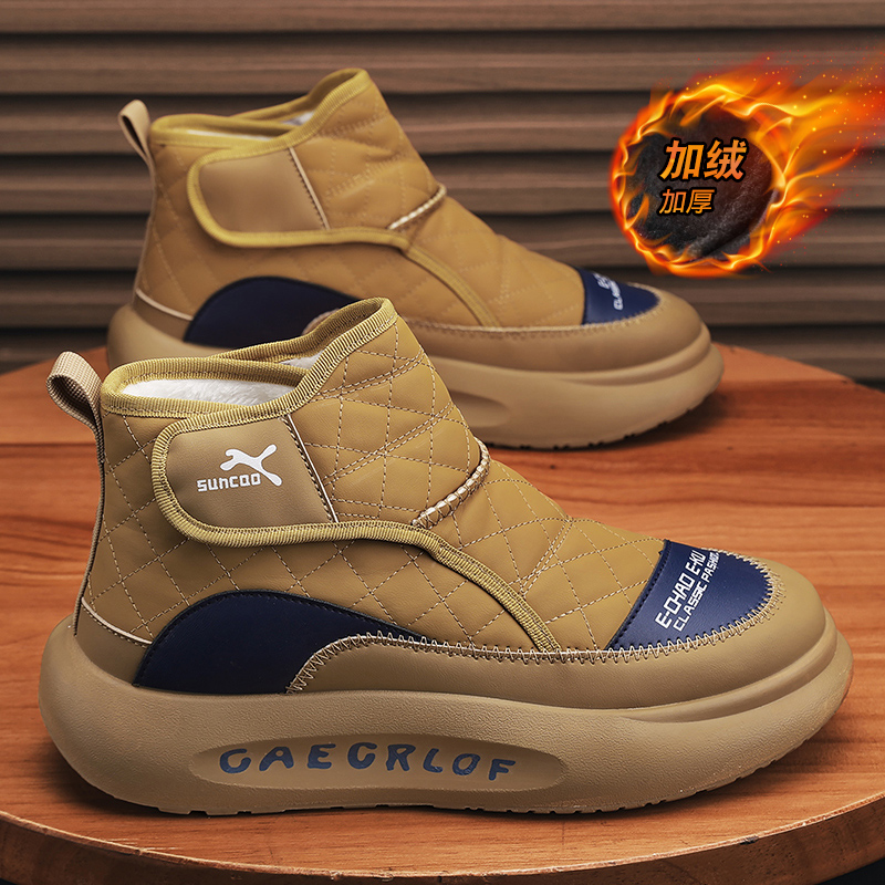 回力瑞雪地靴男鞋冬季加绒加厚运动防水防寒高帮棉靴面包保暖棉鞋