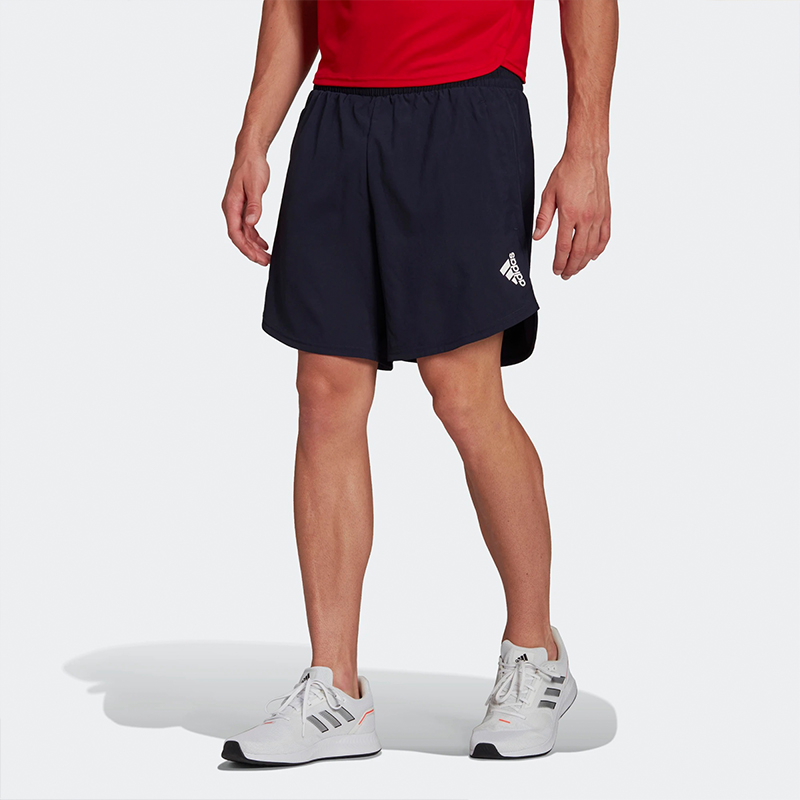 adidas/阿迪达斯2023男子透气训练运动户外跑步梭织短裤HF7208