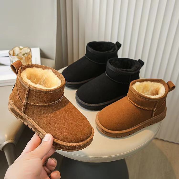 【品牌童鞋】厚底雪地靴松糕短筒童鞋