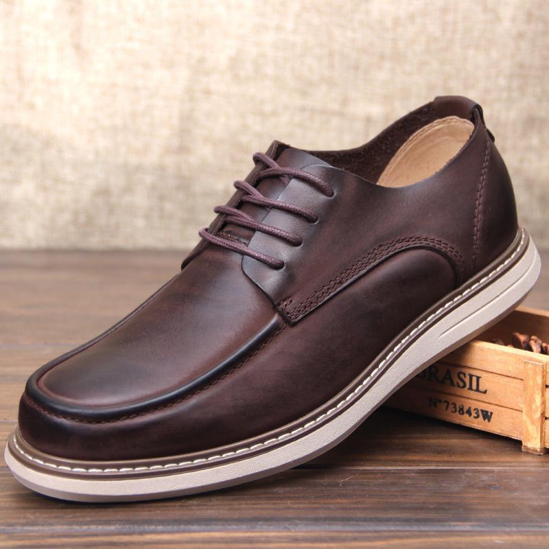 8-13–男士户外登山运动真皮百搭耐磨缓震登山鞋