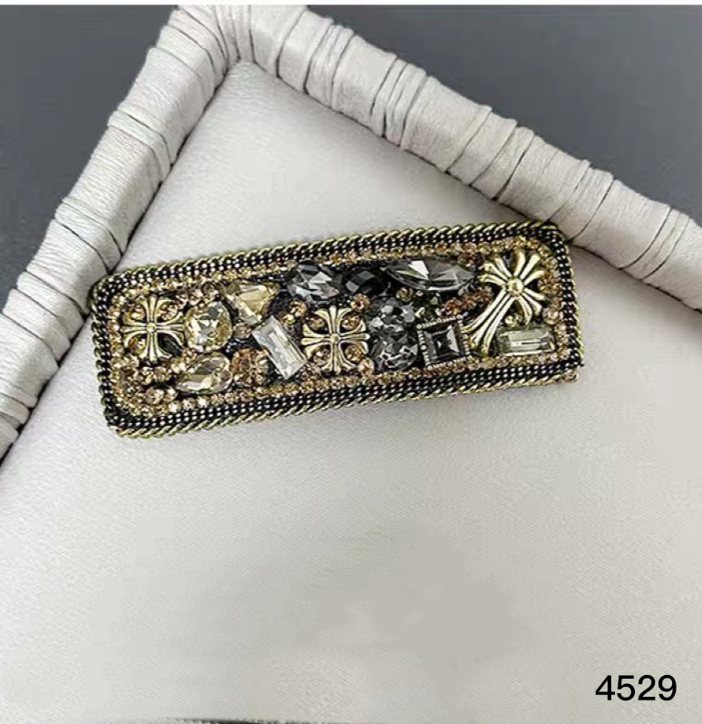 4529-简约侧边夹时尚刘海发夹