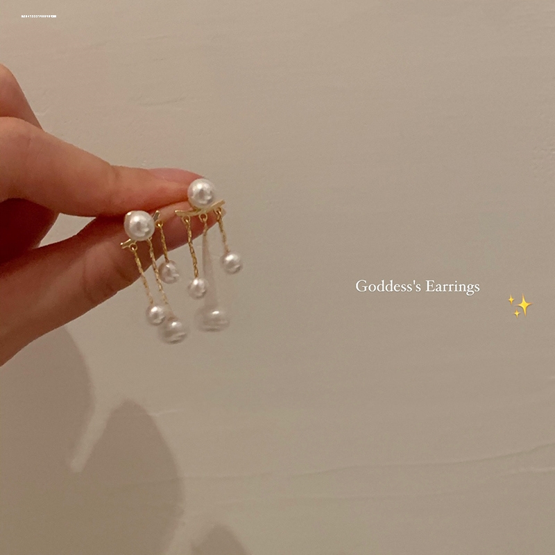 小巧设计气质春季个性小众耳饰耳骨钉时尚流苏温柔耳环通勤