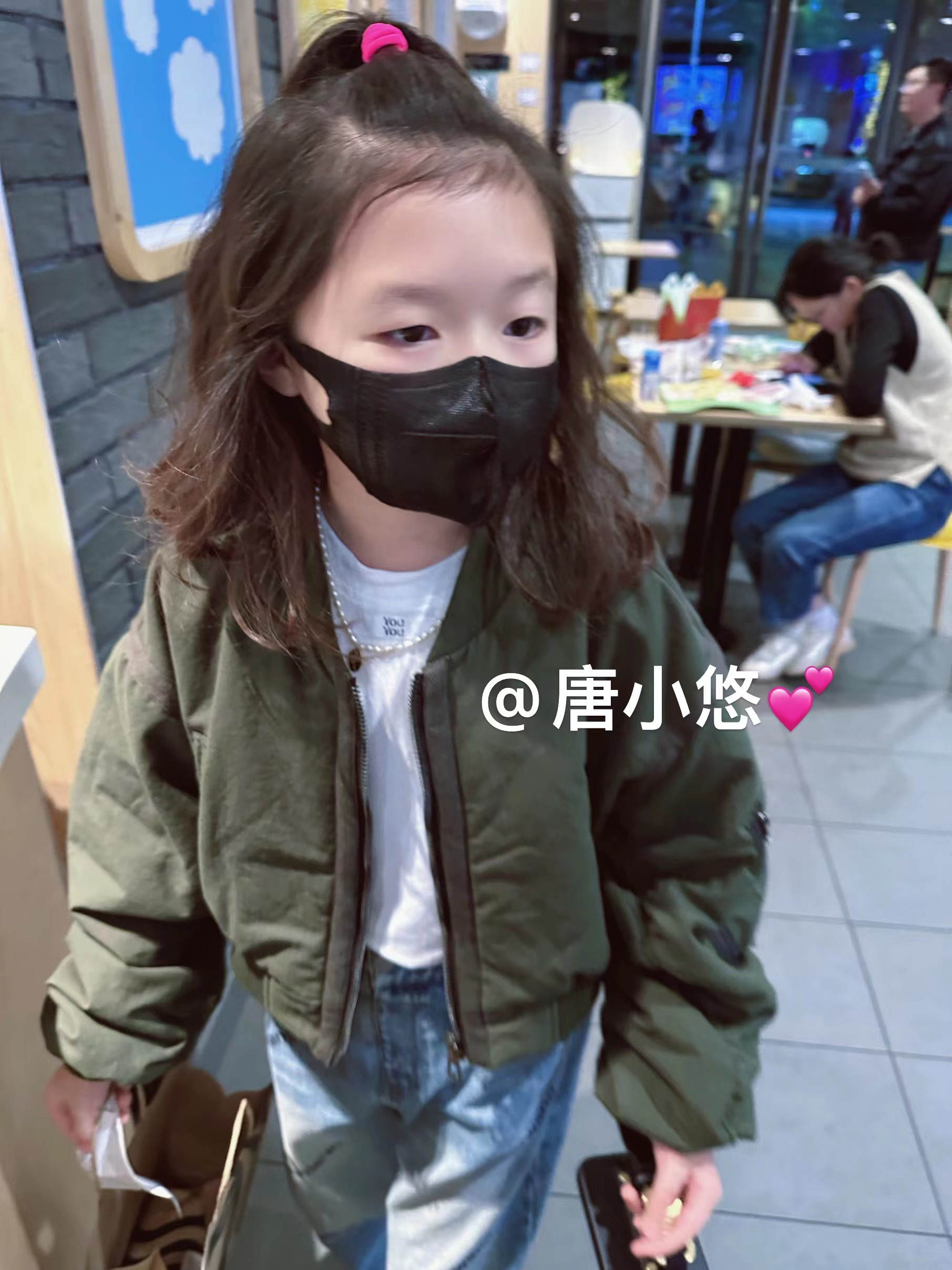 唐小悠 童装定制款 上新2023小悠家东大门新款棒球服外套