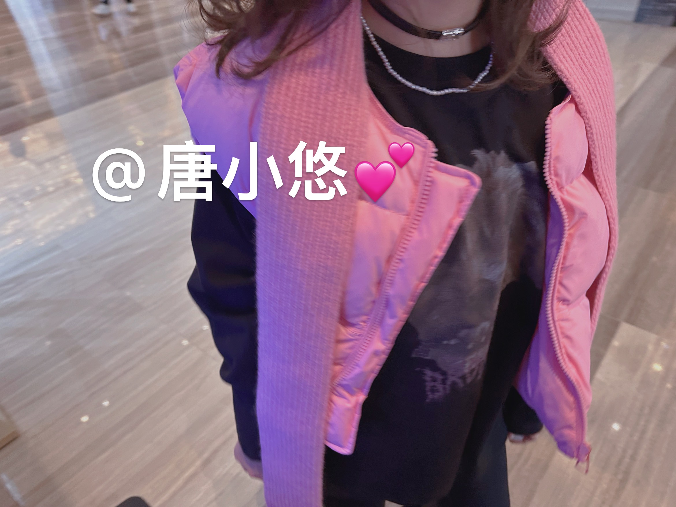 唐小悠 童装定制款 上新2023百搭羽绒马甲（送围巾）