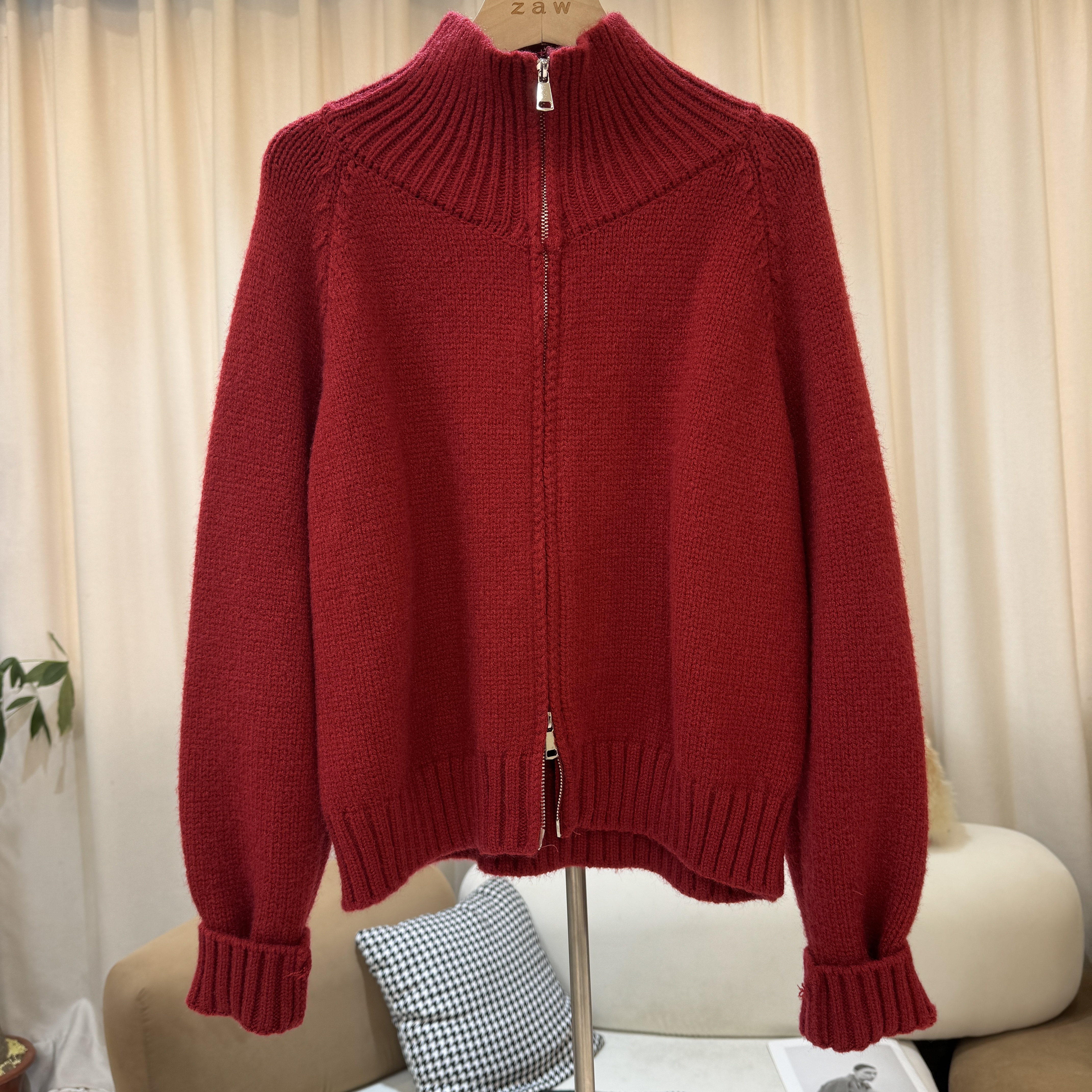 【福利】立领毛衣女洋气内搭上衣