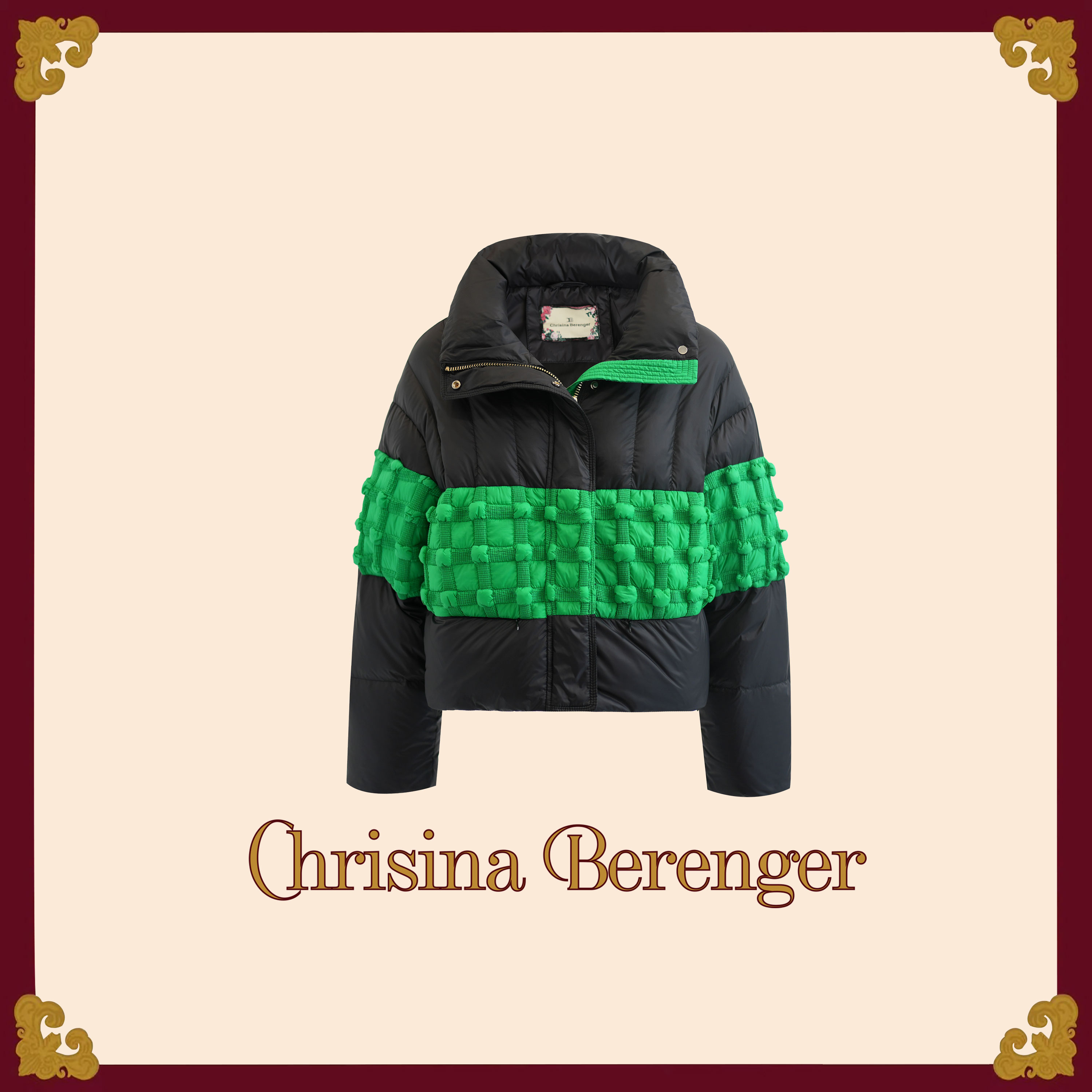 【钟意专属】Chrisina Berenger2023楚楚动人手工坊羽绒服 CB-2069