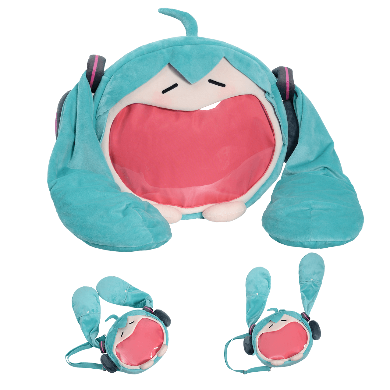 【bilibili现货】BEMOE初音未来可爱体系列4ways收纳痛包正版潮玩DB