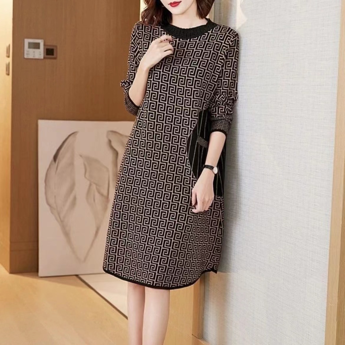 【宠粉补贴】时尚休闲设计感连衣裙7830K