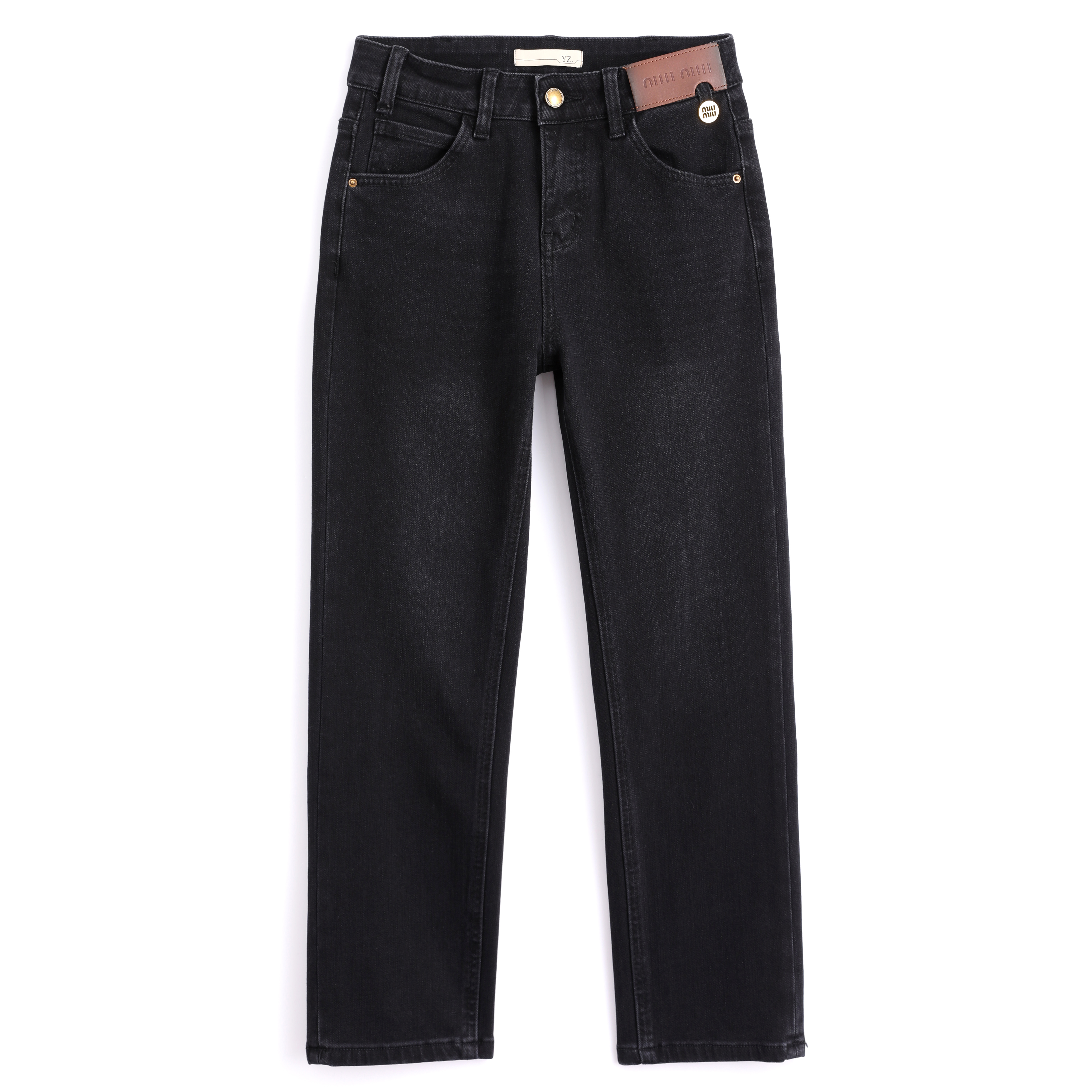 TheM｜0910｜薄绒九分烟管裤新款黑色小法棍裤女微弹百搭设计师