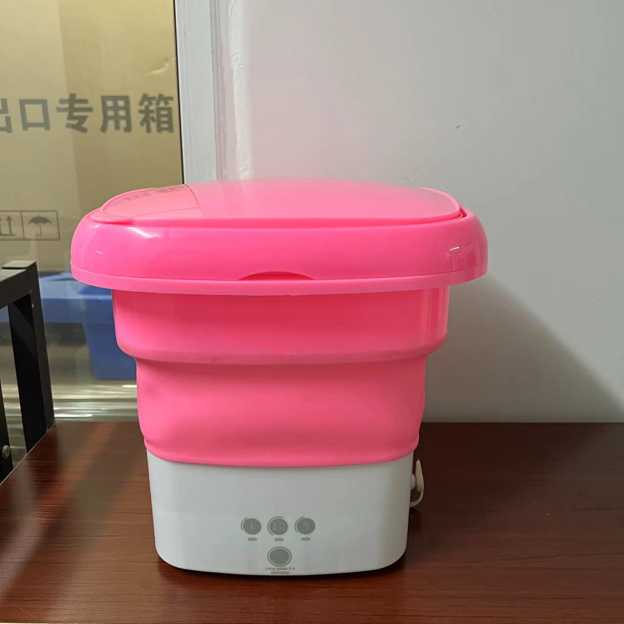 Q-417库存微瑕样品介意勿拍折叠洗衣机家用颜色随机