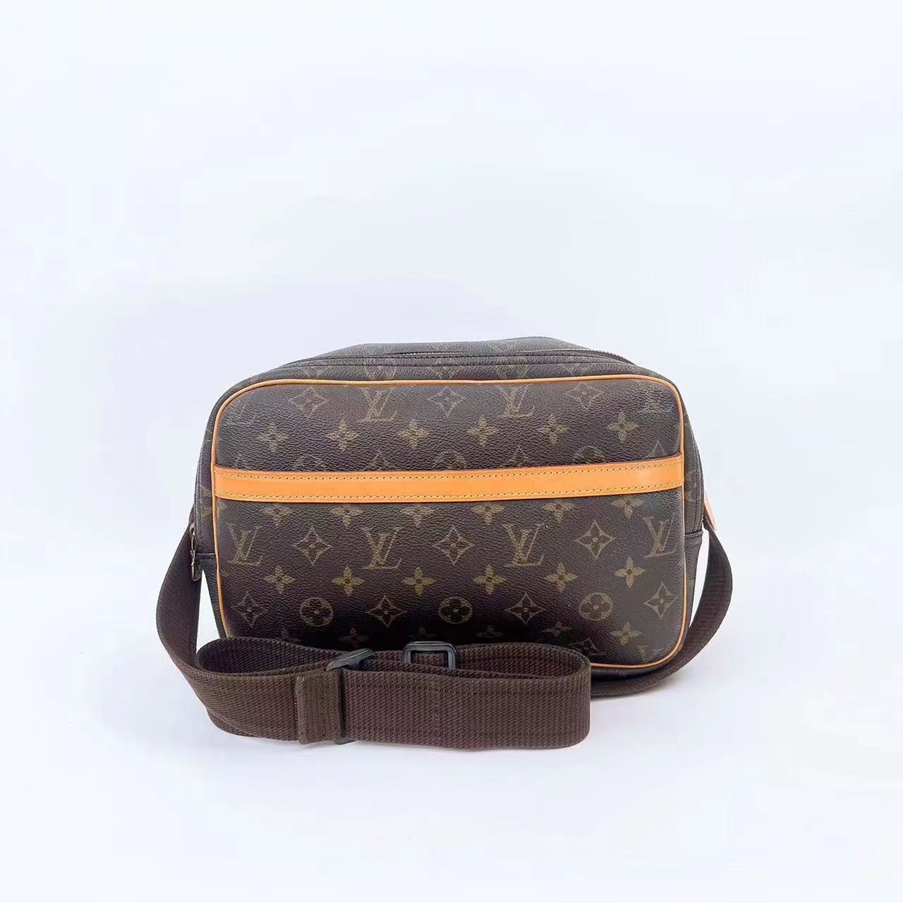 95新 LouisVuitton/路易威登 时越二奢/LV/记者包/配皮换新