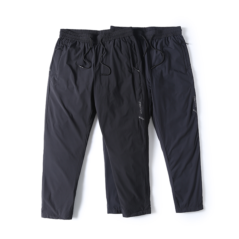 门店698！90白鸭绒保暖！外穿羽绒直筒休闲裤 w4458 男装 F3006