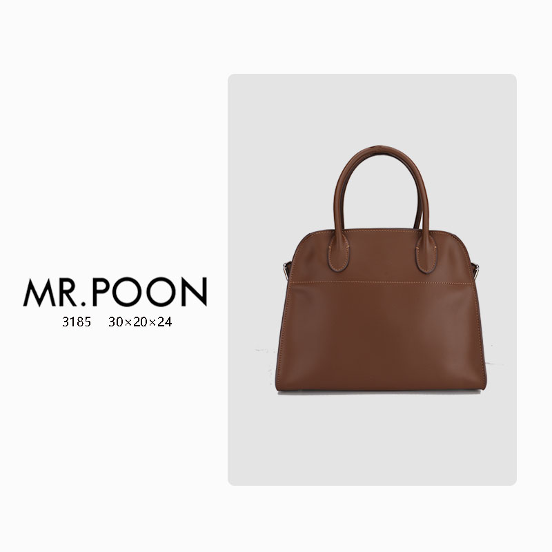 Mr.Poon/潘先生新款冬季女士时尚单肩包轻奢托特包中号