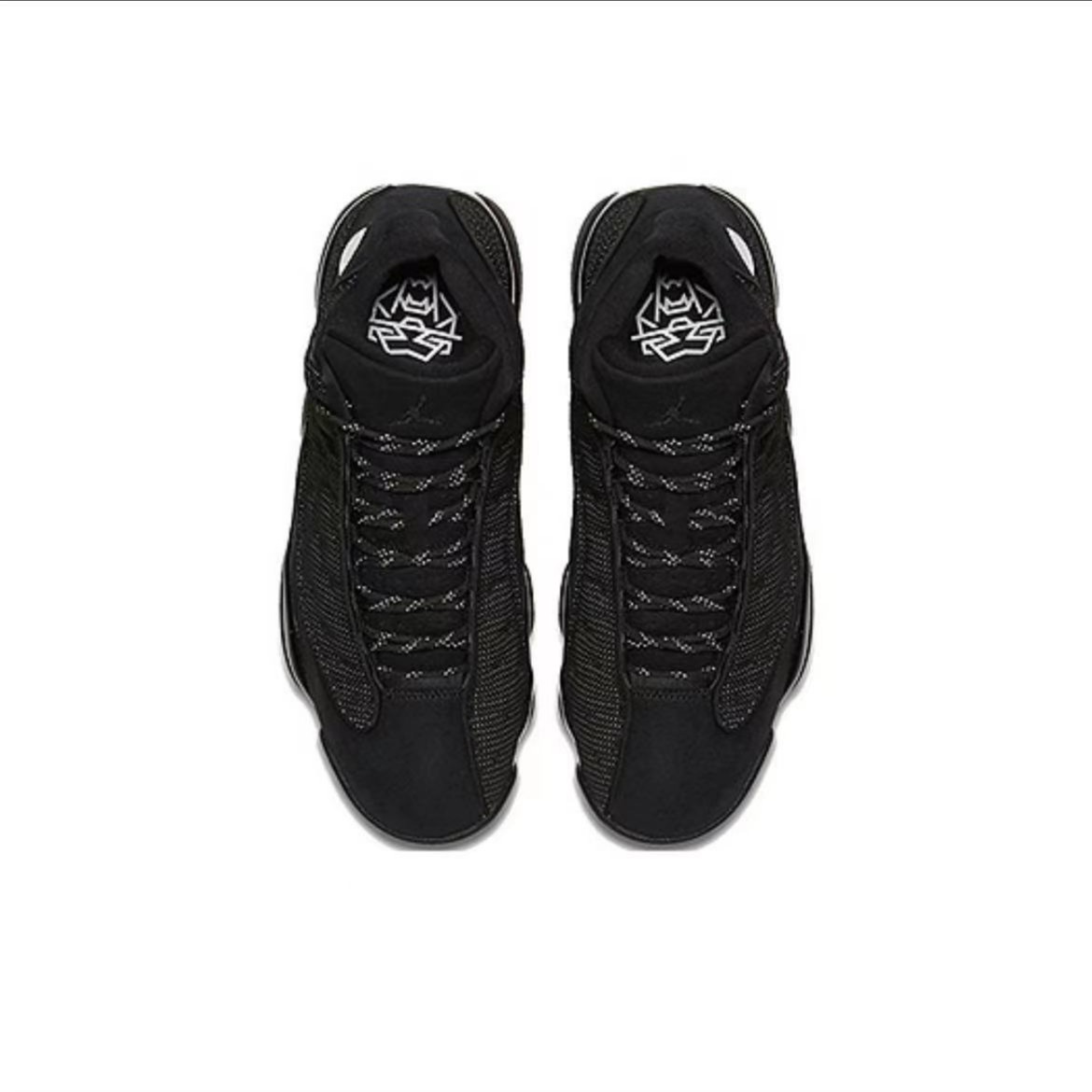 DW133  414571-011  42.5码  Air Jordan 13 高帮 复古篮球鞋黑
