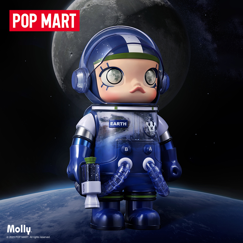 【C】泡泡玛特MEGA SPACE MOLLY 400% 星球系列盲盒手办