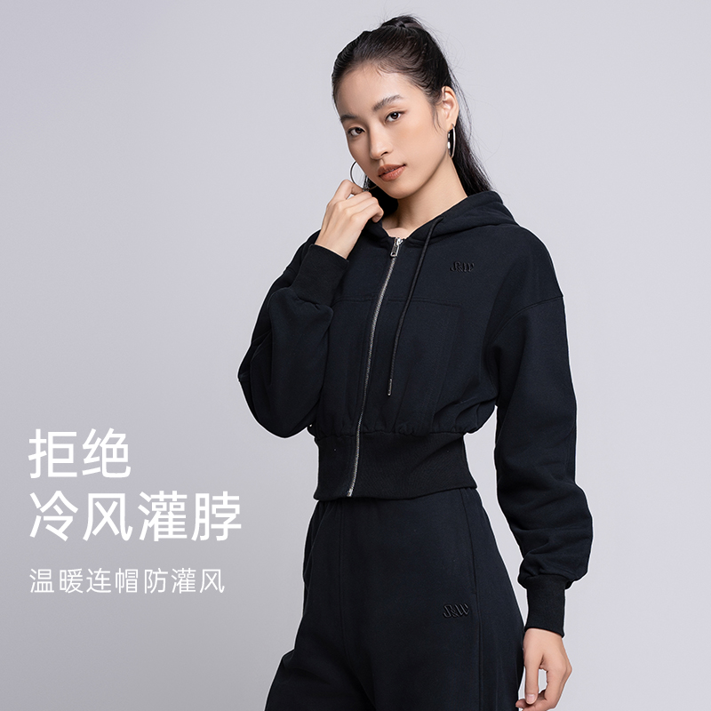 【皓然专属】SW速惟 半开拉链卫衣休闲宽松秋冬运动卫衣外套1090
