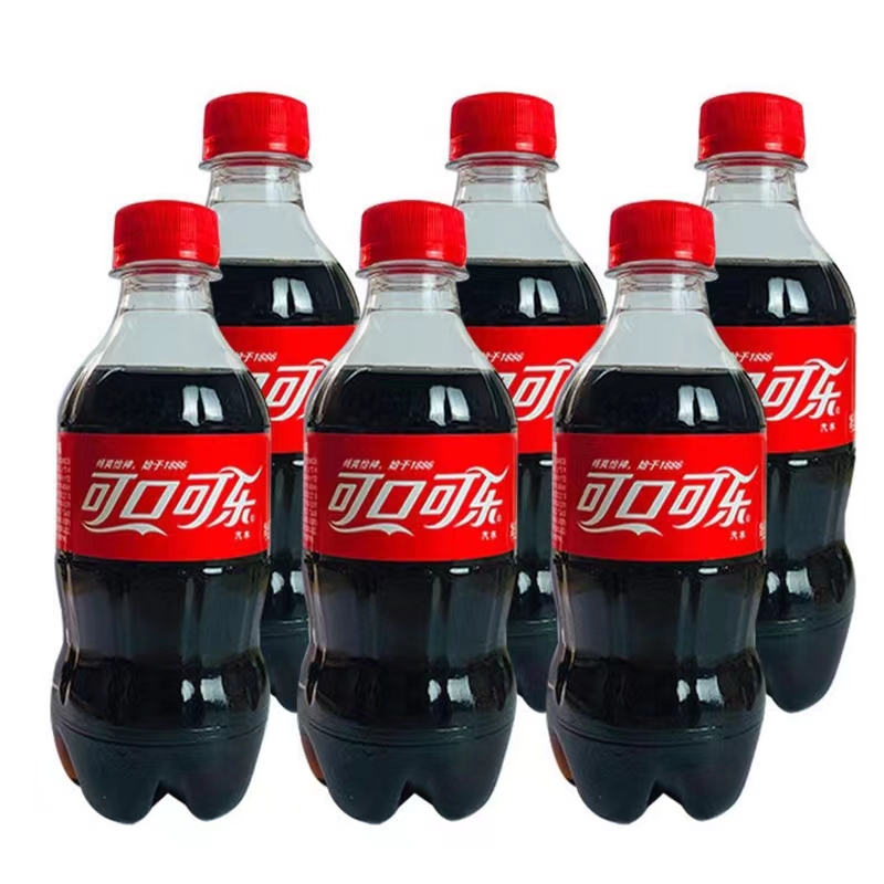可乐300ml*6瓶装迷你小瓶装原味汽水碳酸饮料饮品肥宅快乐水即饮