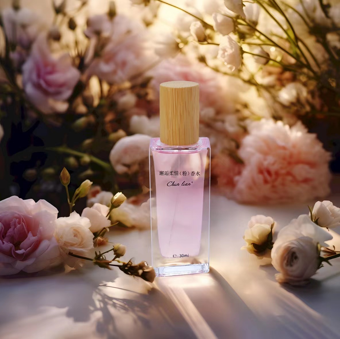 邂逅柔情（粉）香水/正品香水Chunlian女士清新香水留香持久气质