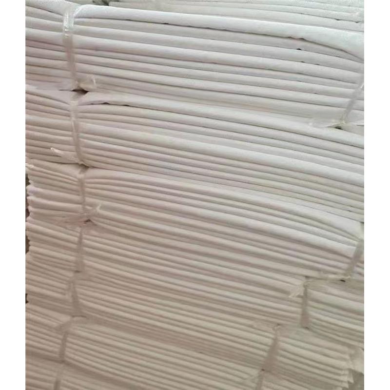 白色缎条宾馆酒店床单美容院洗浴民宿按摩店单件床单枕套布草