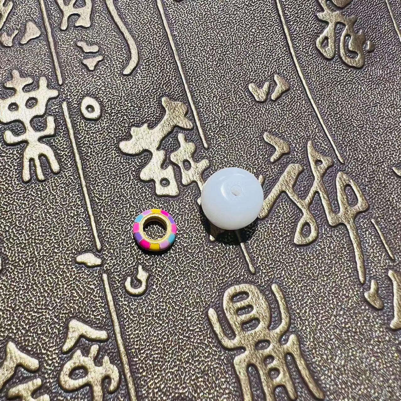 【柏延】BY1497 多巴胺甜甜圈菩提根吊坠