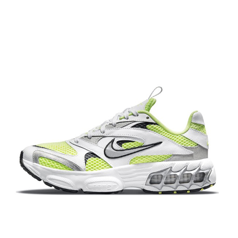 耐克Nike Zoom Air Fire白银绿女减震低帮跑步鞋 CW3876-102