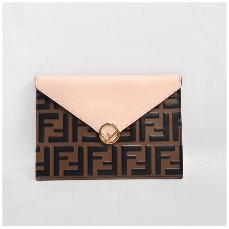 95新 FENDI/芬迪 安洁利田哥手拿包/BK0114615