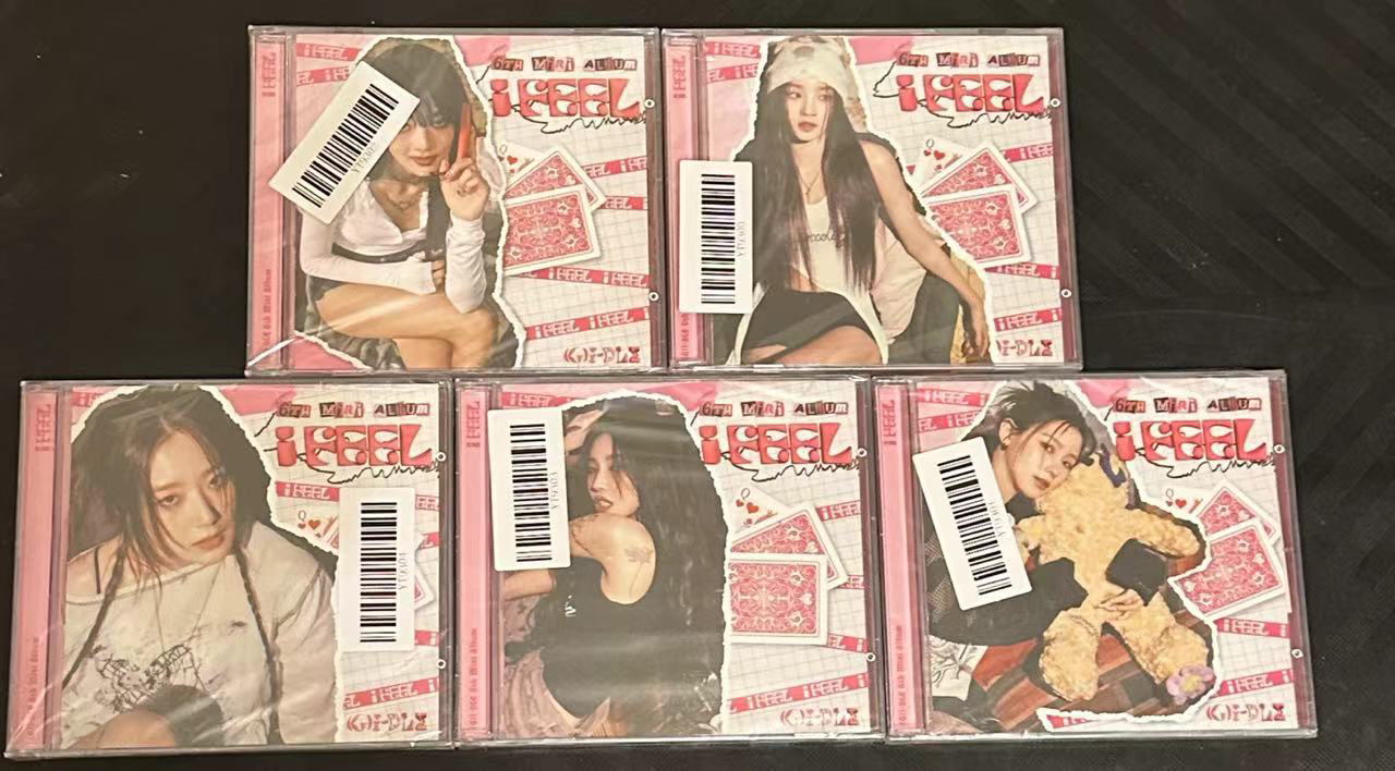 国内现货 正版 gidle 娃 新专画册I FEEL JC版单封 全新未拆