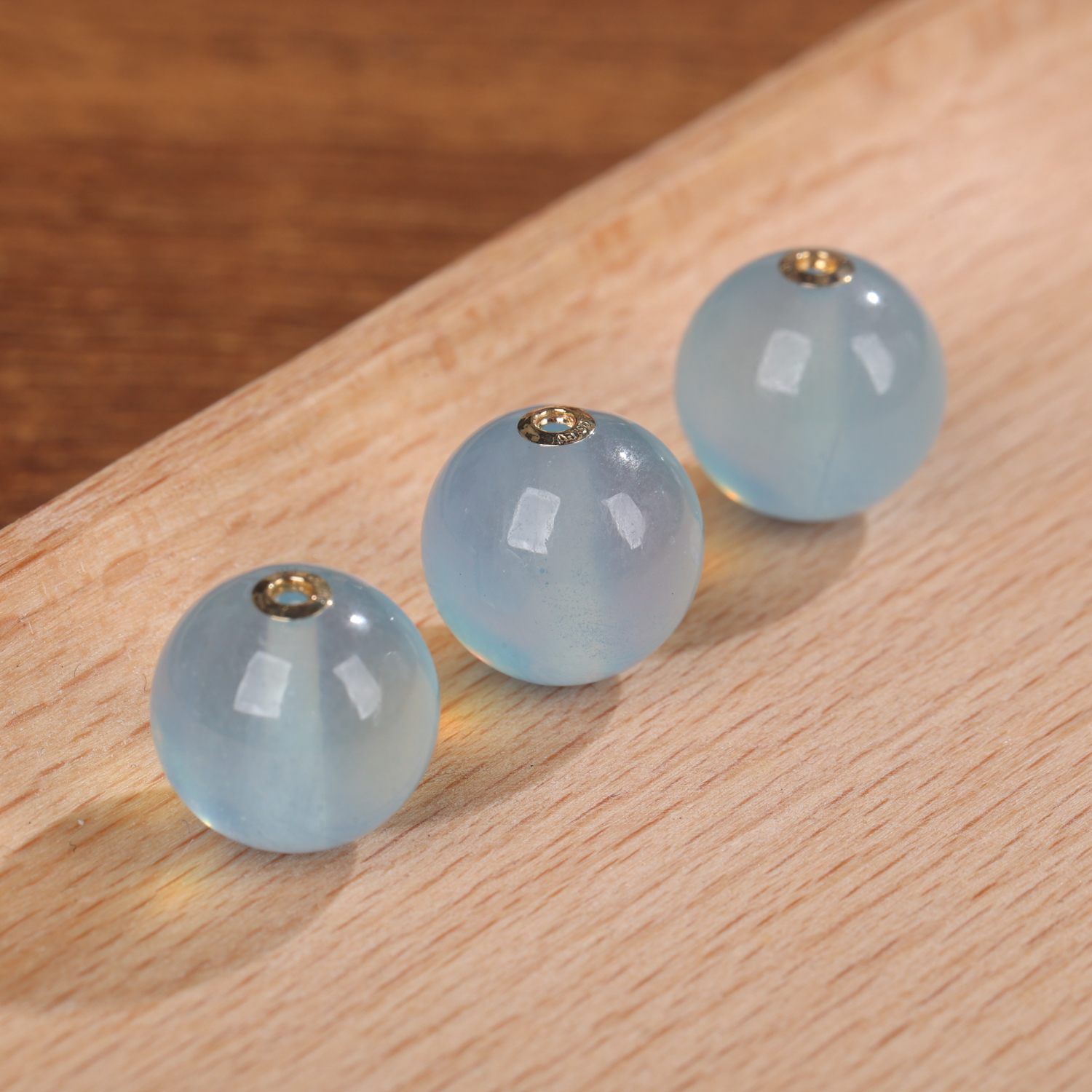 【诗语】海蓝宝路路通单珠吊坠多样性发一QT-084 Y1-520