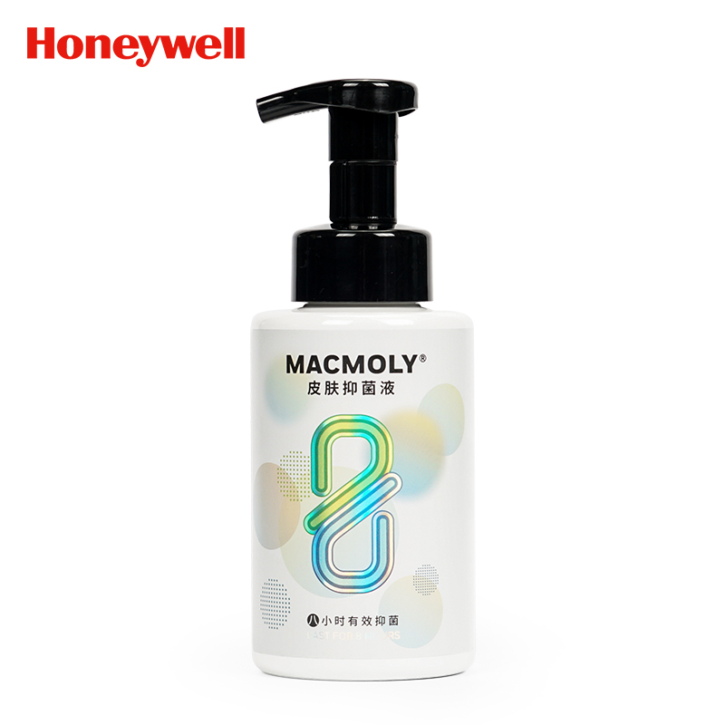 霍尼韦尔泡沫型皮肤抑菌喷雾家庭装380mL8小时抗菌消毒免洗洗手液