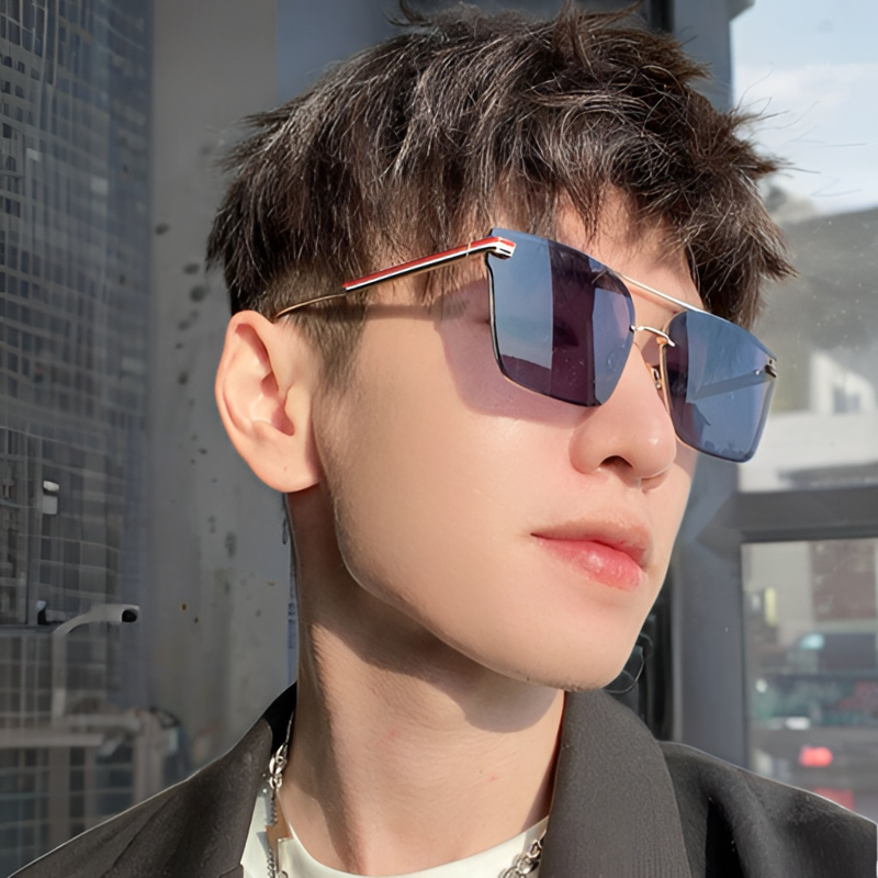 墨镜男开车专用潮流防紫外线强光钓鱼 眼镜看漂太阳镜女高级感ins