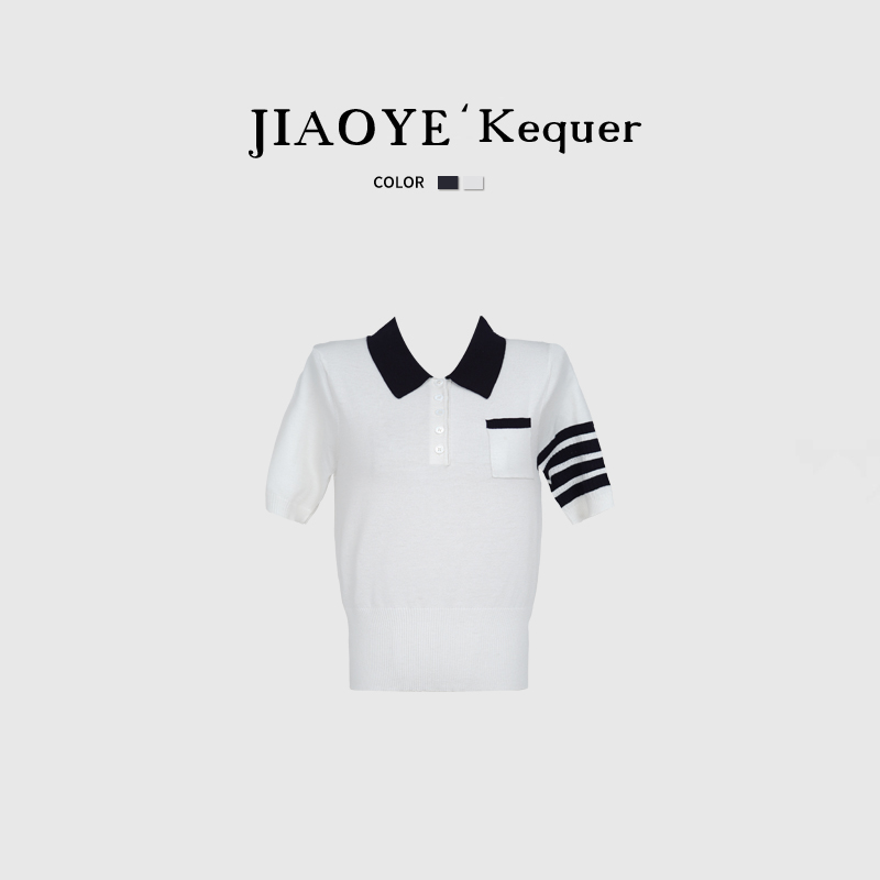 JiaoyeKequer 【毛针织衫】时尚百搭针织衫 K20817ZZ-RK2C7611