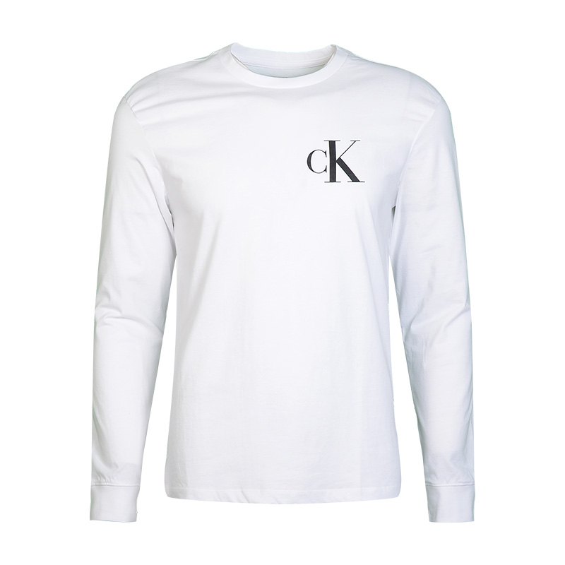 全新未使用 Calvin Klein/凯文克莱 CK男士T恤休闲简约舒适打底衫