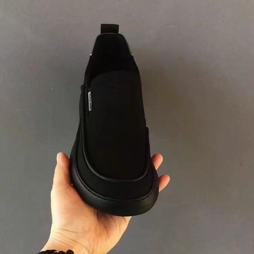 新款高品质科技布休闲百搭男鞋