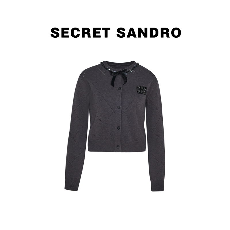 【miumiu】【张元一专属】Secret Sandro 毛衫 M83220741RM63220680R
