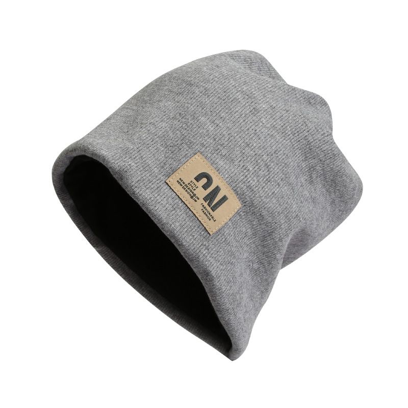 美国TL套头帽秋冬保暖包头月子冷帽显脸小针织堆堆帽防风防寒护耳