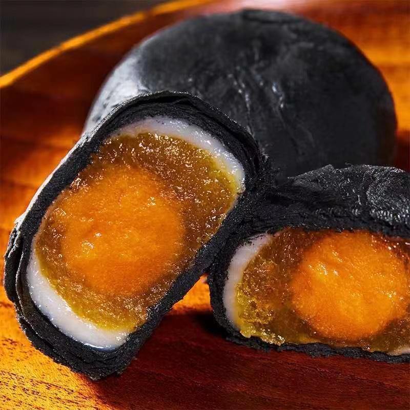 黑金酥咸蛋黄馅酥饼独立包装早餐代餐休闲解馋追剧糕点1g笋