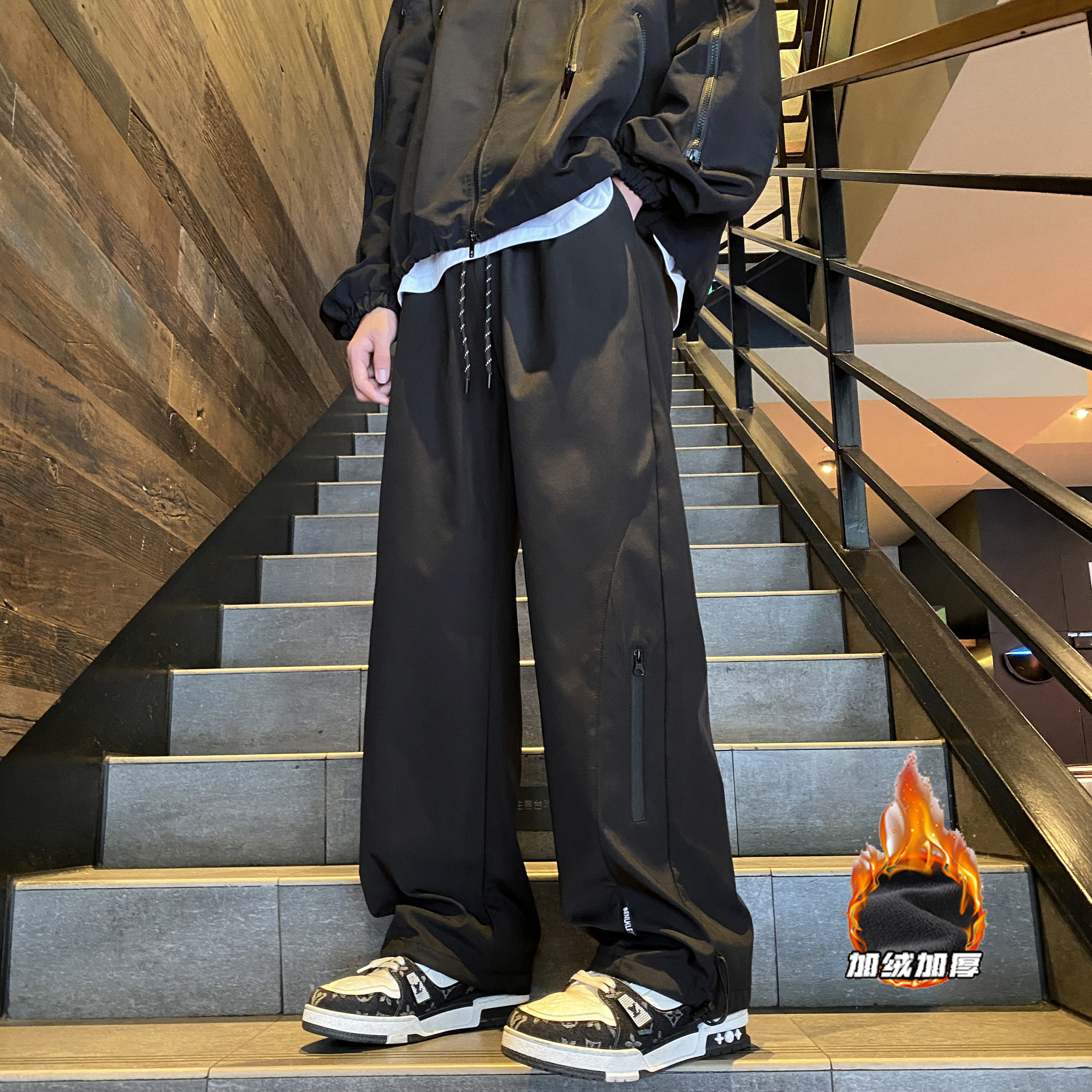 防水防风冲锋裤男款美式vibe机能裤子暴雨级工装裤专业徒步登山裤