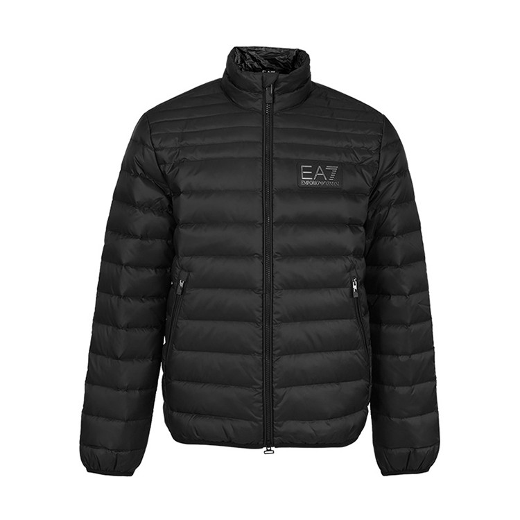 全新未使用 EMPORIO ARMANI EA7 阿玛尼立领休闲百搭保暖羽绒服男