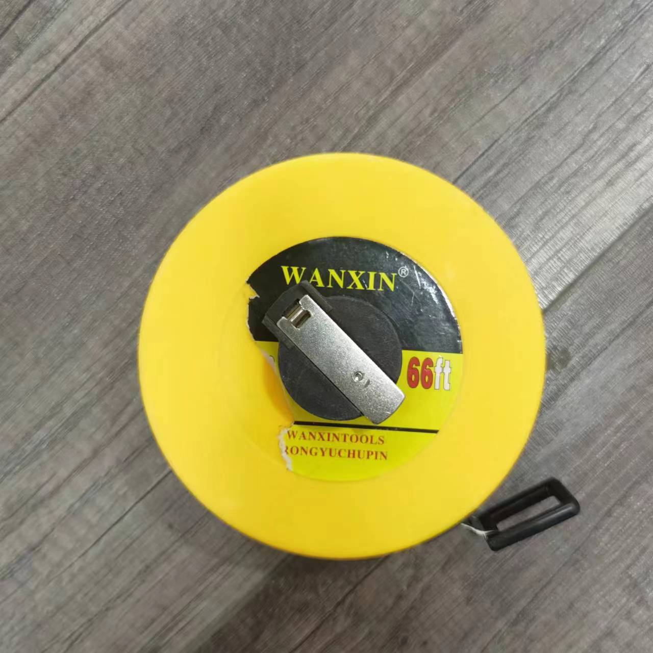 库存五金尾货清仓黄色标准纤维尺20米纤维尺