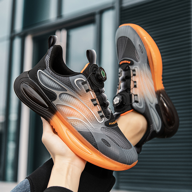 2023男士旋转纽扣休闲透气夏季运动百搭跑鞋K8036