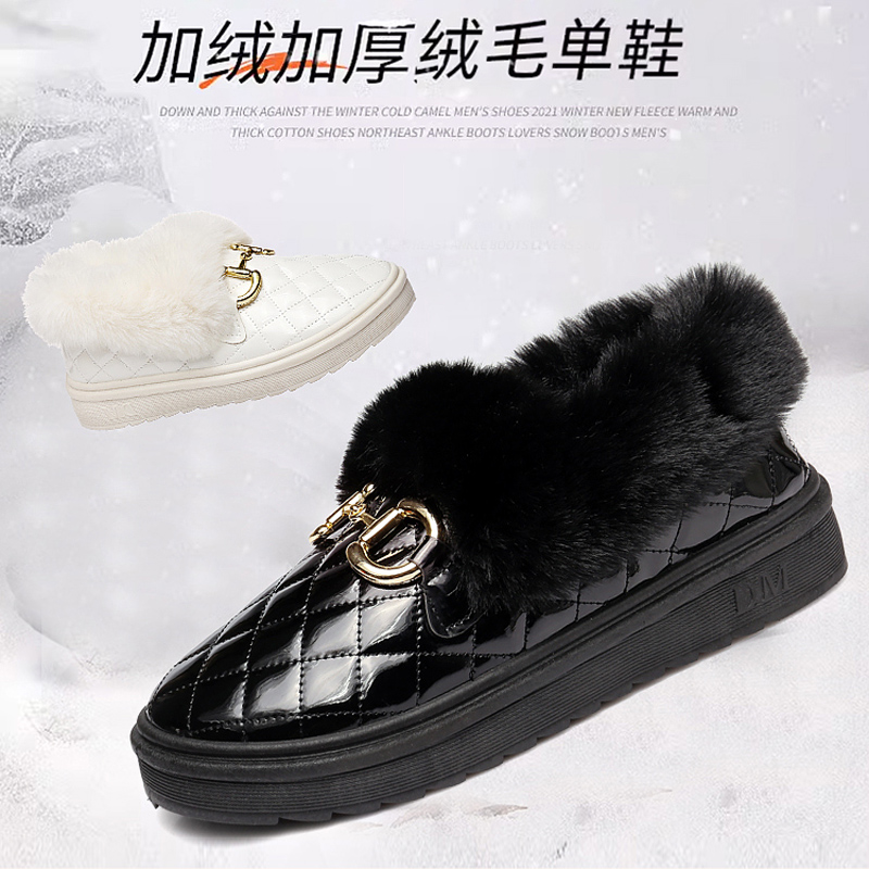 【冬季福利】雪地靴棉靴女加绒防水防冻防寒保暖轻便软底韩版百搭