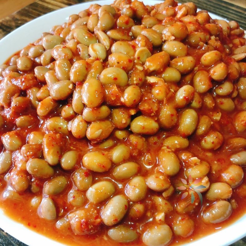 宿迁特产皂河酱豆农家豆瓣酱黄墩盐豆腊豆下饭菜/0lb蔬菜组合
