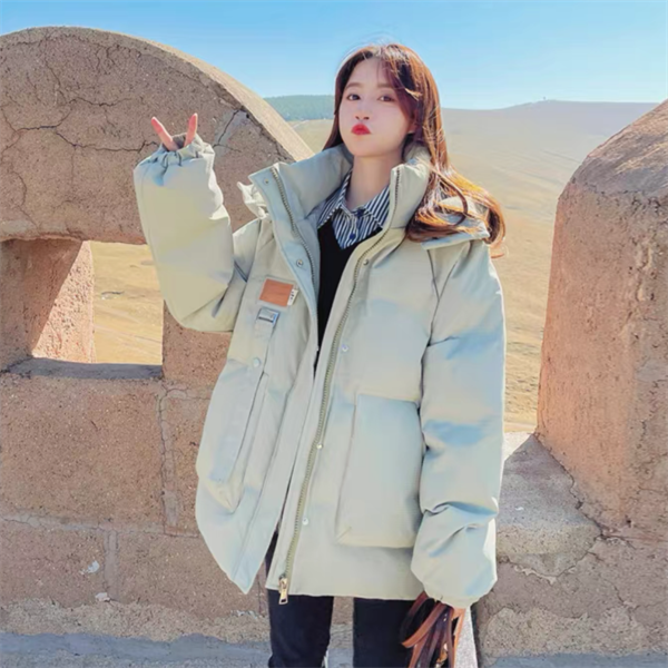 杜勒丽古堡 /设计师款短款棉服4930