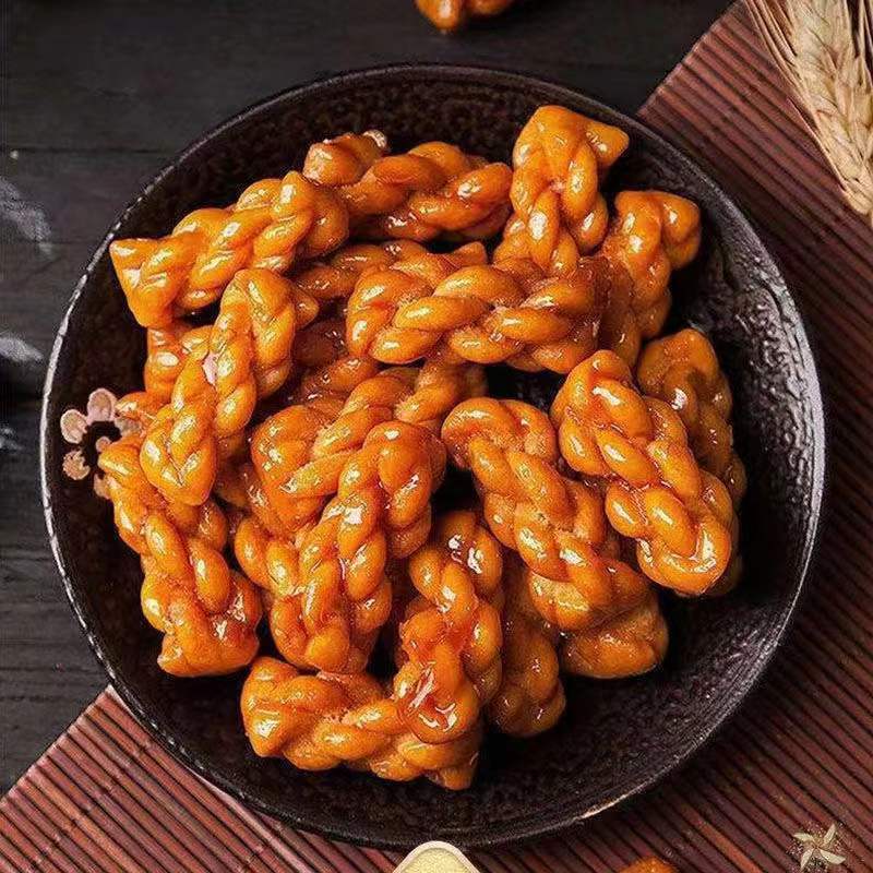 【大份量】传统小麻花网红休闲零食散装独立包装香酥老式批发酥脆