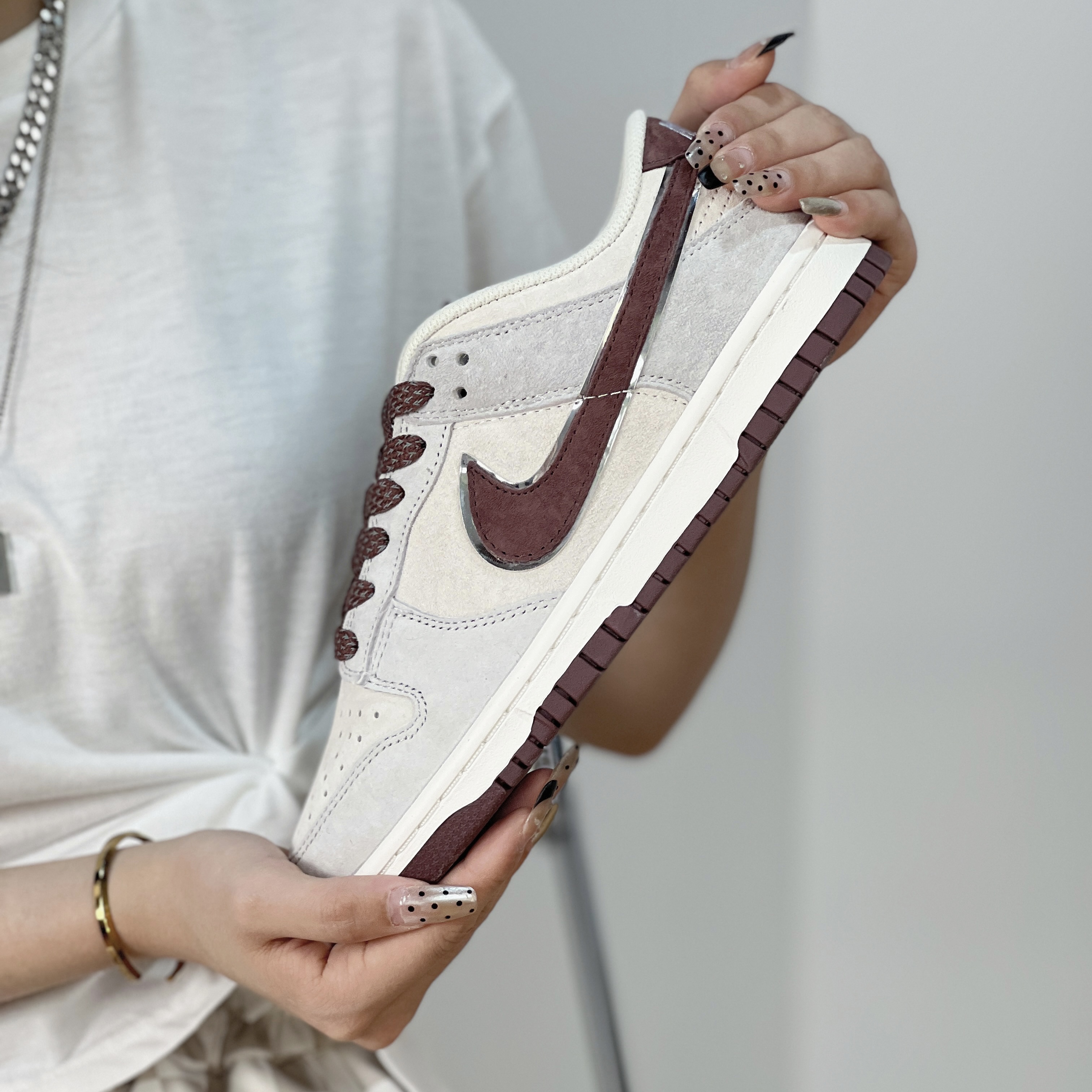 NIKE/耐克 DUNK LOW勃垦地红百搭复古潮流男女鞋低帮【球鞋定制】