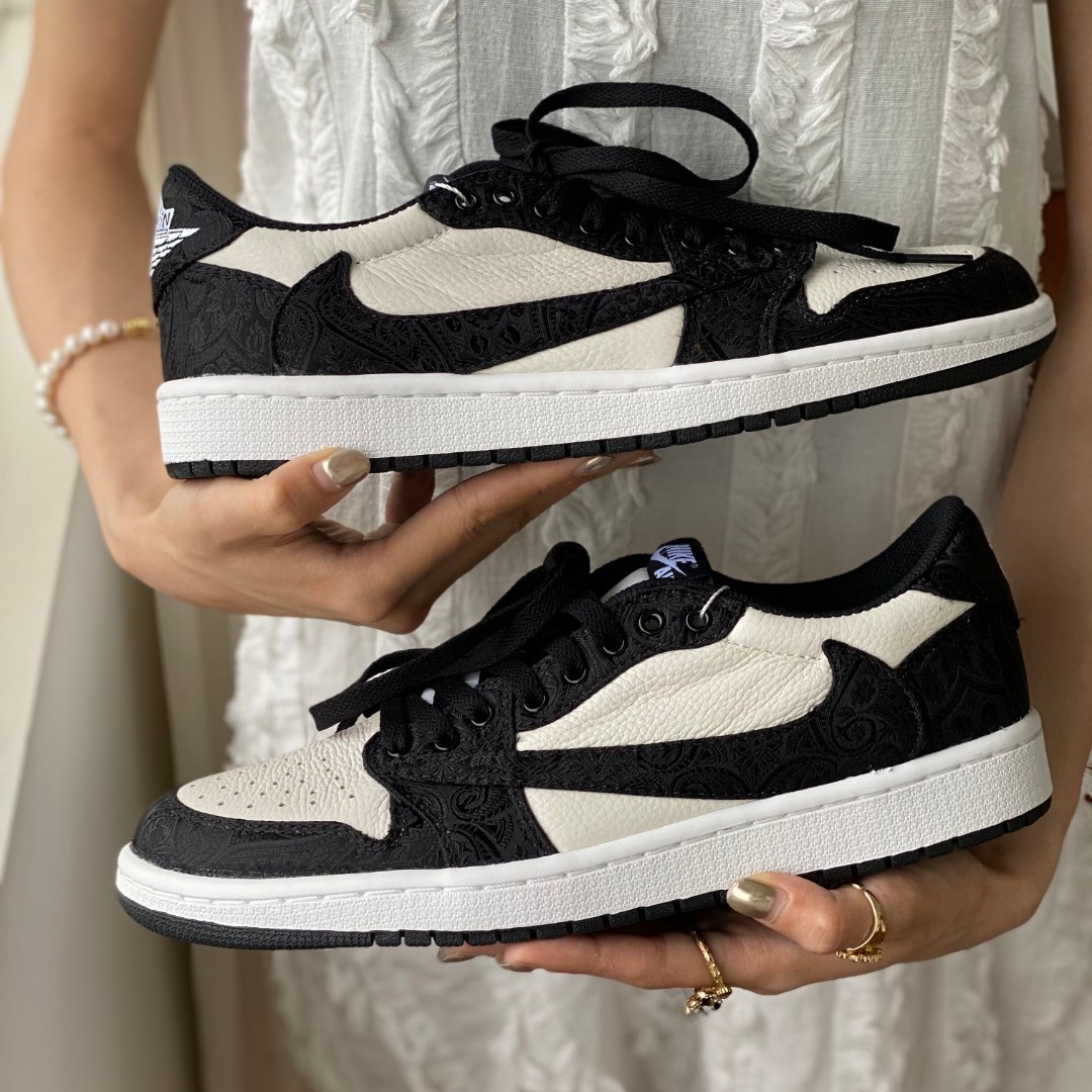 Nike/耐克Air Jordan1 Low国风潮流鞋运动休闲鞋百搭【球鞋定制】