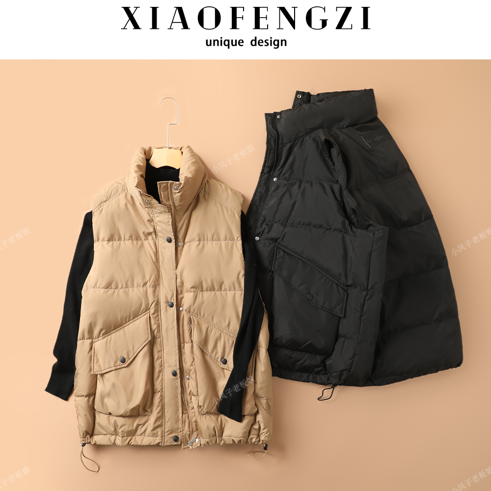 门店699！高奢定制~轻盈保暖 羽绒马甲